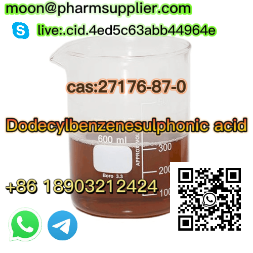 CAS 27176-87-0  Dodecylbenzenesulphonic acid  Dodecylbenzenesulfonic acid (soft type)